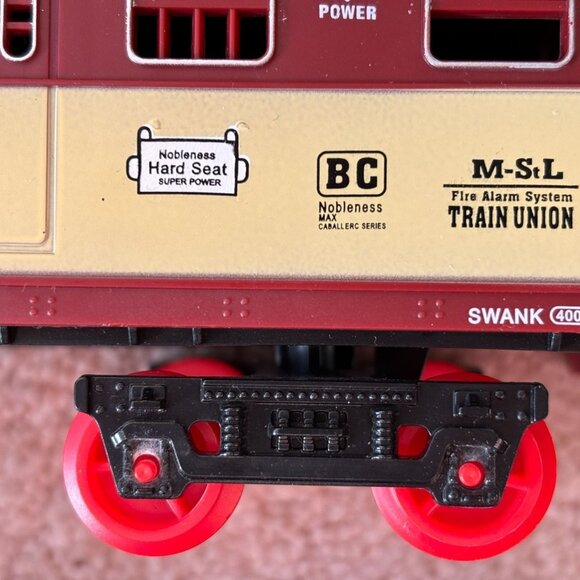 2 Vintage GWR TU Train Carriage Models Nobleness Hard Seat Fire Alarm System - Picture 5 of 16